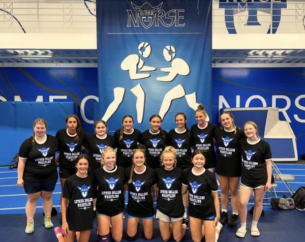 Luther announces the addition of a varsity women's wrestling program after hosting girl's wrestling tournaments and camps. Photo courtesy of Luther College Wrestling.