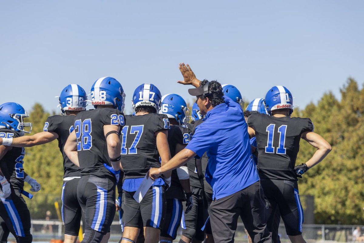 Luther went 1-9 this season. Photo courtesy of Luther College. Photographer: Hans Harelimana Hirwa.